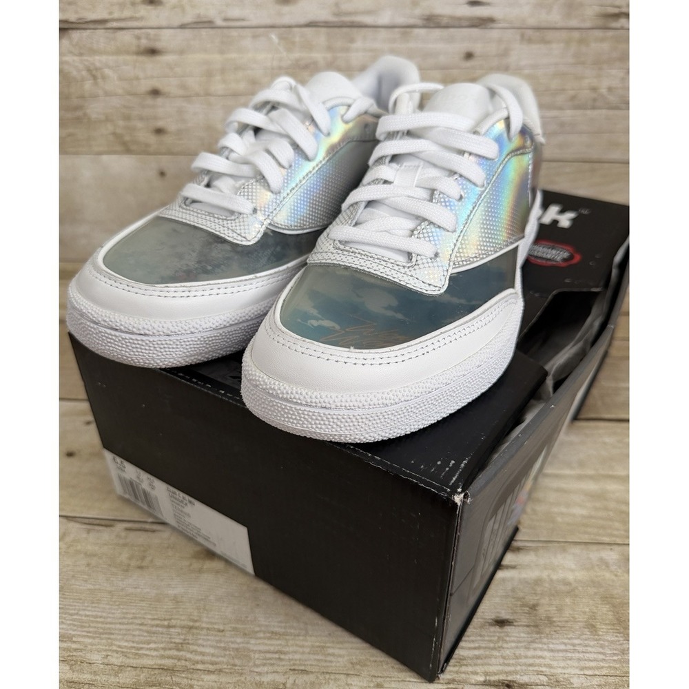 Reebok Wonder Woman Club C 85 Invisible‎ Jet, Size 6.5
